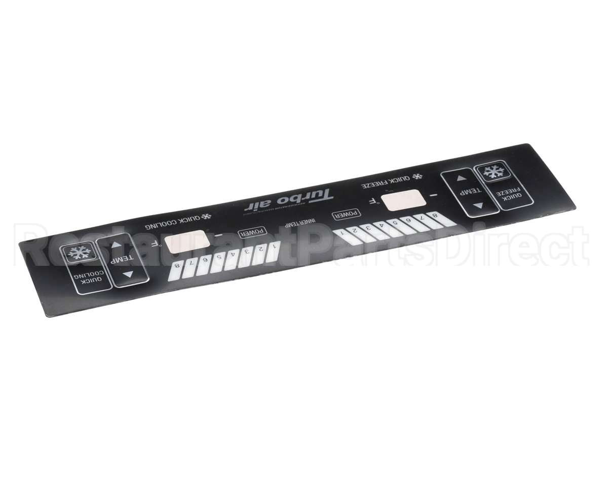 K3D7800400 Turbo Air Display Pcb Sticker (Old Version)