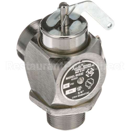 KE51720 Compatible Cleveland Valve, Steam Safety - 3/4", 50 Psi
