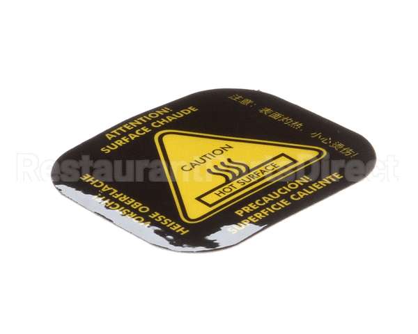LA-3087 Alto Shaam Label,Caution,Hot,Warning