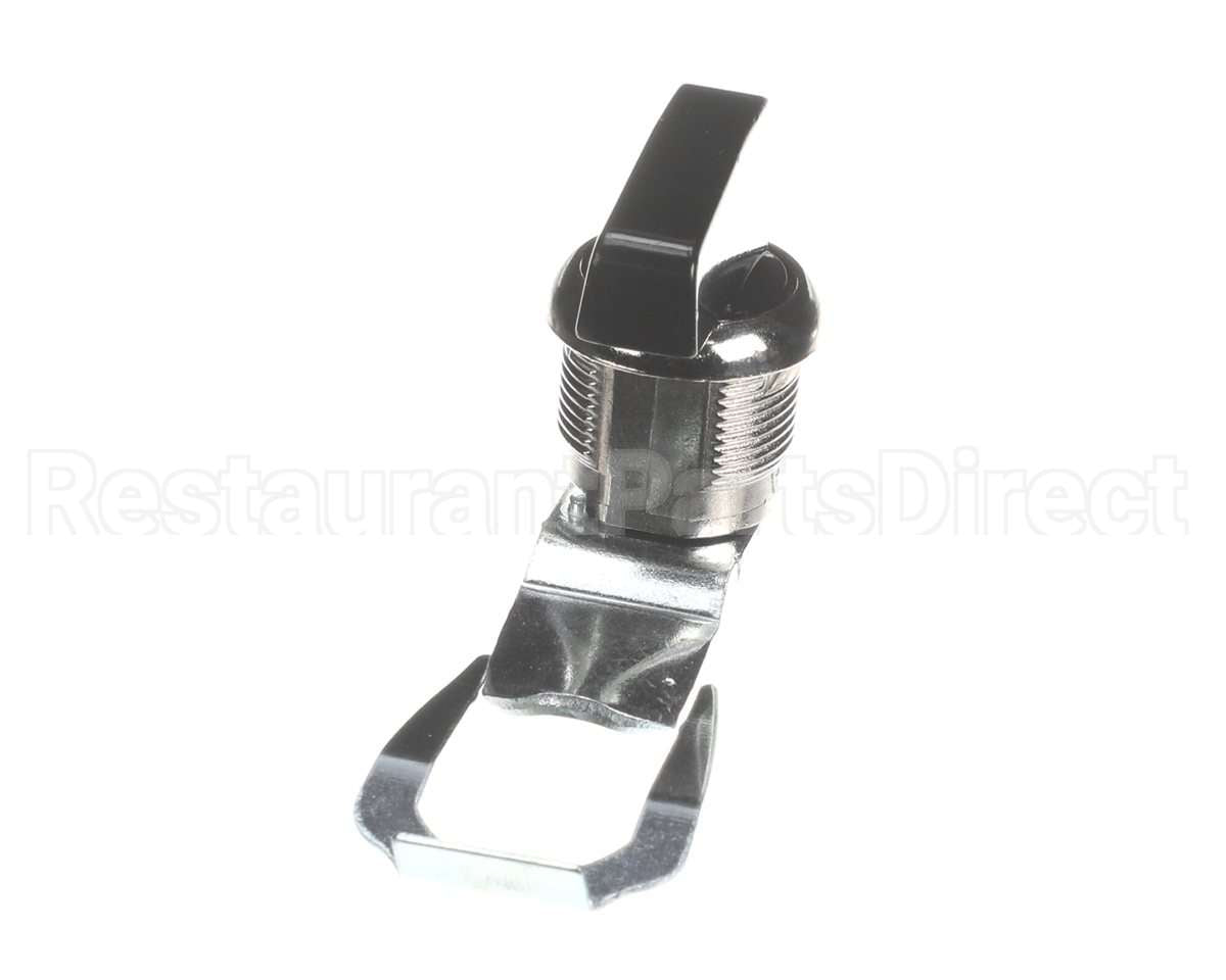 LAT00833 Trane Latch, 1/4 Turn Latch, Black Knob, Nicke