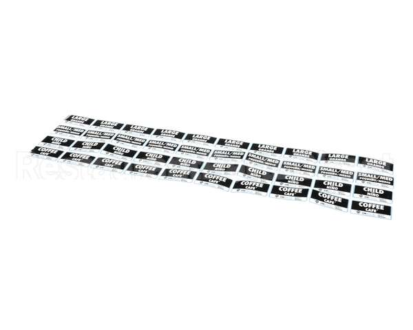 LBL999 Vollrath 10 Ea Mcdonalds Labels
