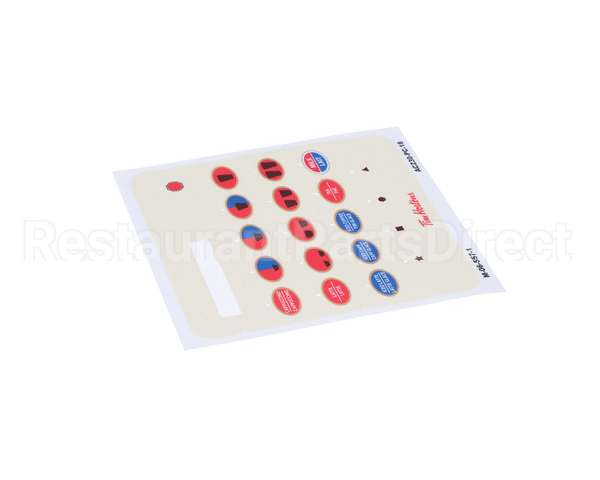 M-06-557-1-SP Sure Shot-Ac Dispensing Decal, Overlay