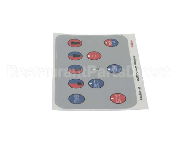 M-06-557-10B-SP Sure Shot-Ac Dispensing Decal
