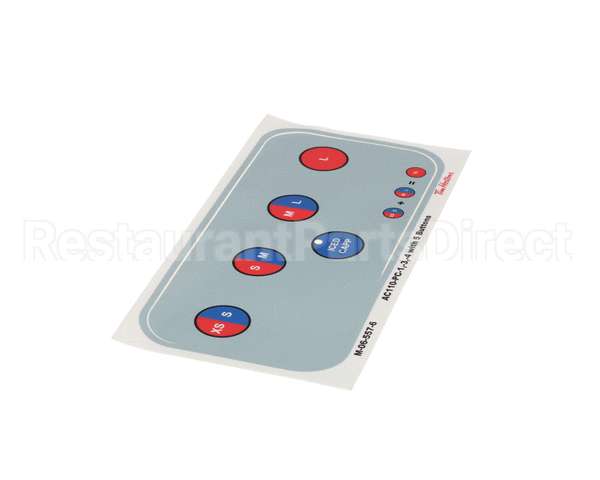 M-06-557-6-SP Sure Shot-Ac Dispensing Decal, Creamer