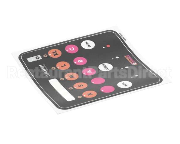 M-06-581-6-SP Sure Shot-Ac Dispensing Front Decal