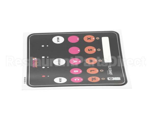 M-06-581-6-SP Sure Shot-Ac Dispensing Front Decal