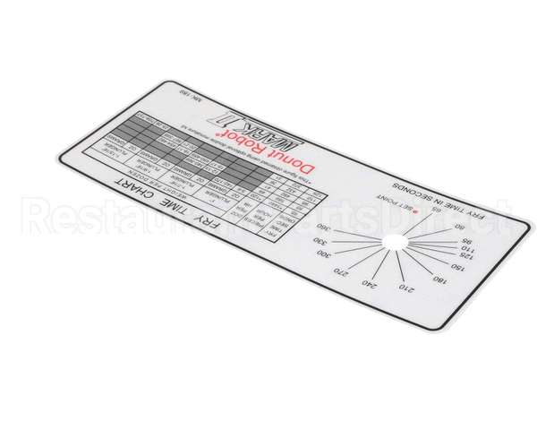 MK-0189 Belshaw Label,Fry Time