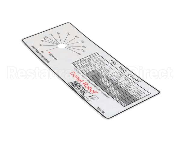 MK-0189 Belshaw Label,Fry Time