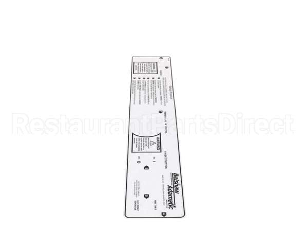 MK-0265 Belshaw Label; Startup Procedure