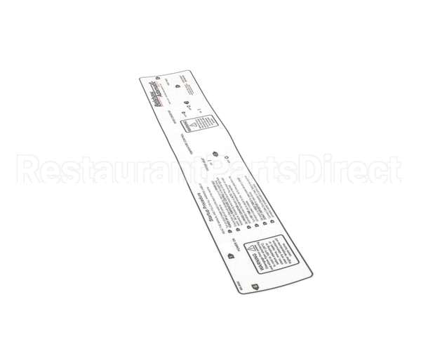 MK-9002 Belshaw Label; Startup Procedure Label For Mk Un