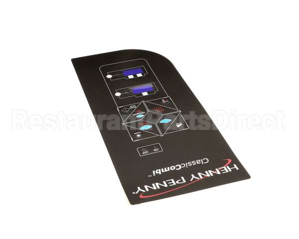 MM055165 Henny Penny Decal, Control Cc, Radius