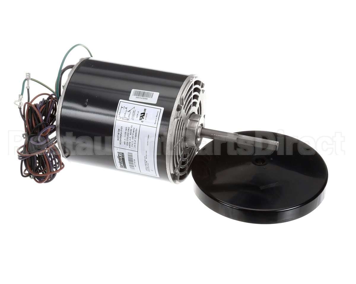 MOT18728 Trane Motor, 1 Hp, 200-230V, 48 Frame, 1125 Rp