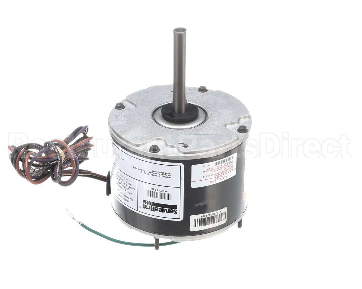 MOT18733 Trane Motor, 1/8 Hp, 200-230V, 42 Frame, 1550R