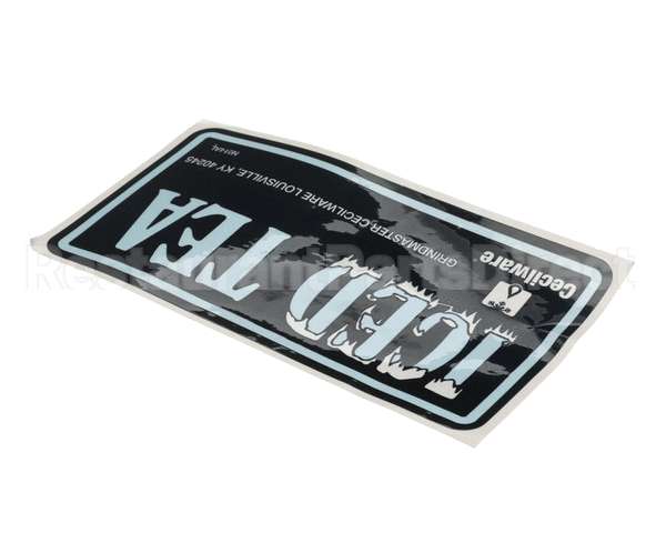 N014AL Grindmaster Cecilware Label Iced Tea - S3/5/10