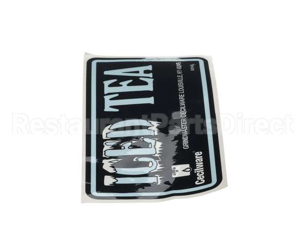 N014AL Grindmaster Cecilware Label Iced Tea - S3/5/10