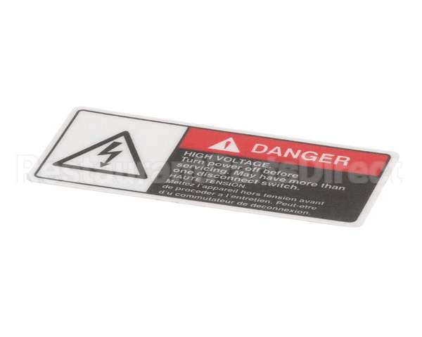 N0202 Bki Decal, Danger High Voltage