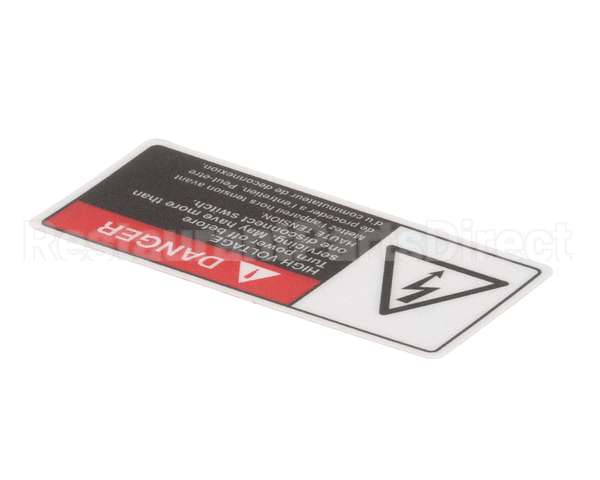 N0202 Bki Decal, Danger High Voltage