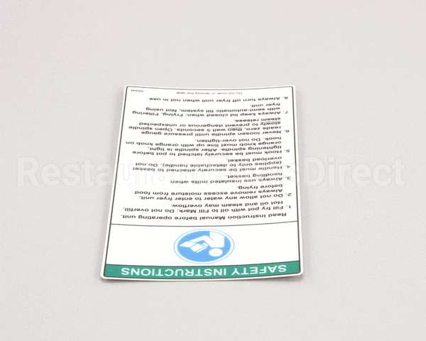 N0345 Bki Decal, Hook Lid Instructions