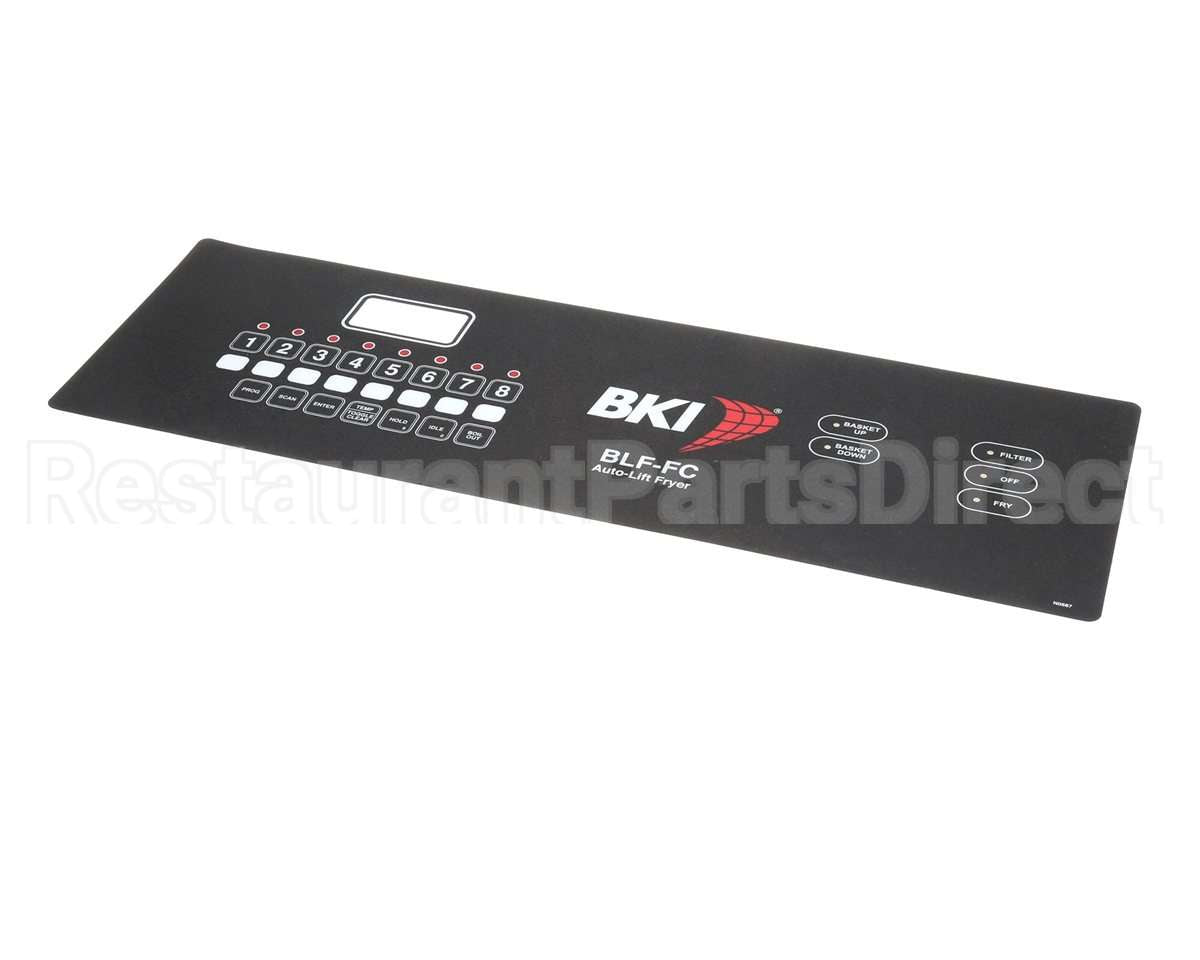 N0687 Bki Decal, Control Panel, Blf-Fc,