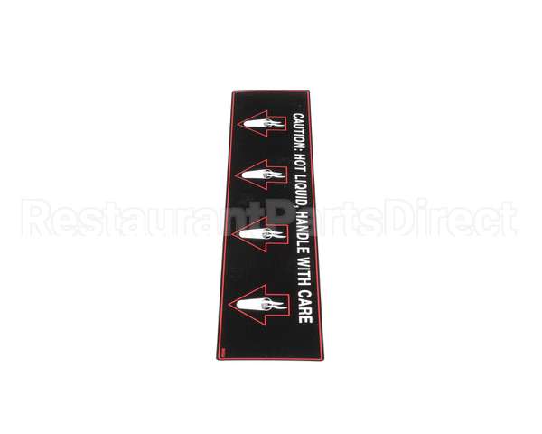 NA93AL Grindmaster Cecilware Label Hot Liquid-Gb4D/M/S