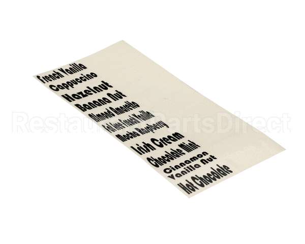 NB24AL Grindmaster Cecilware Label_Assorted (11 White/11 Black)