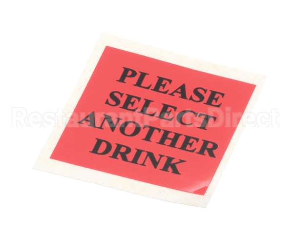 NL12AL Grindmaster Cecilware Label Select Drink