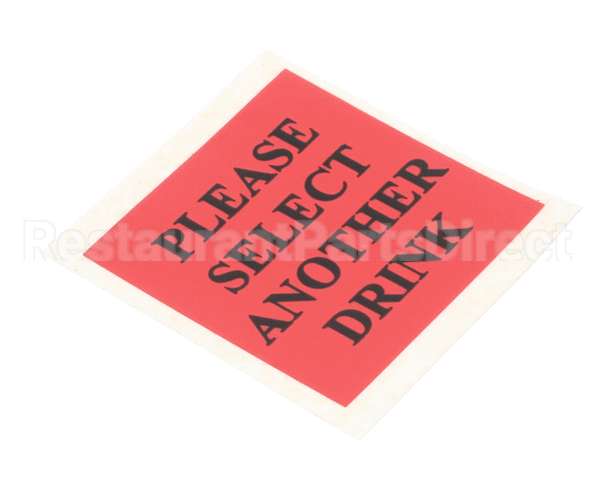 NL12AL Grindmaster Cecilware Label Select Drink