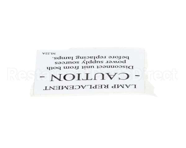 NL22AL Grindmaster Cecilware Label Caution (4) Gb8M