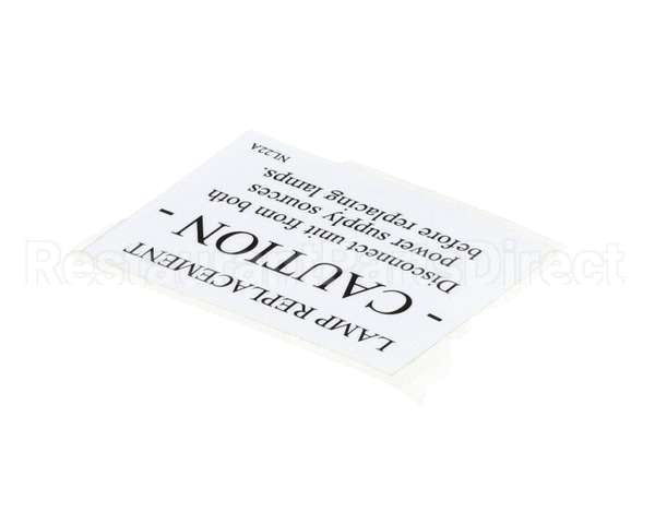 NL22AL Grindmaster Cecilware Label Caution (4) Gb8M