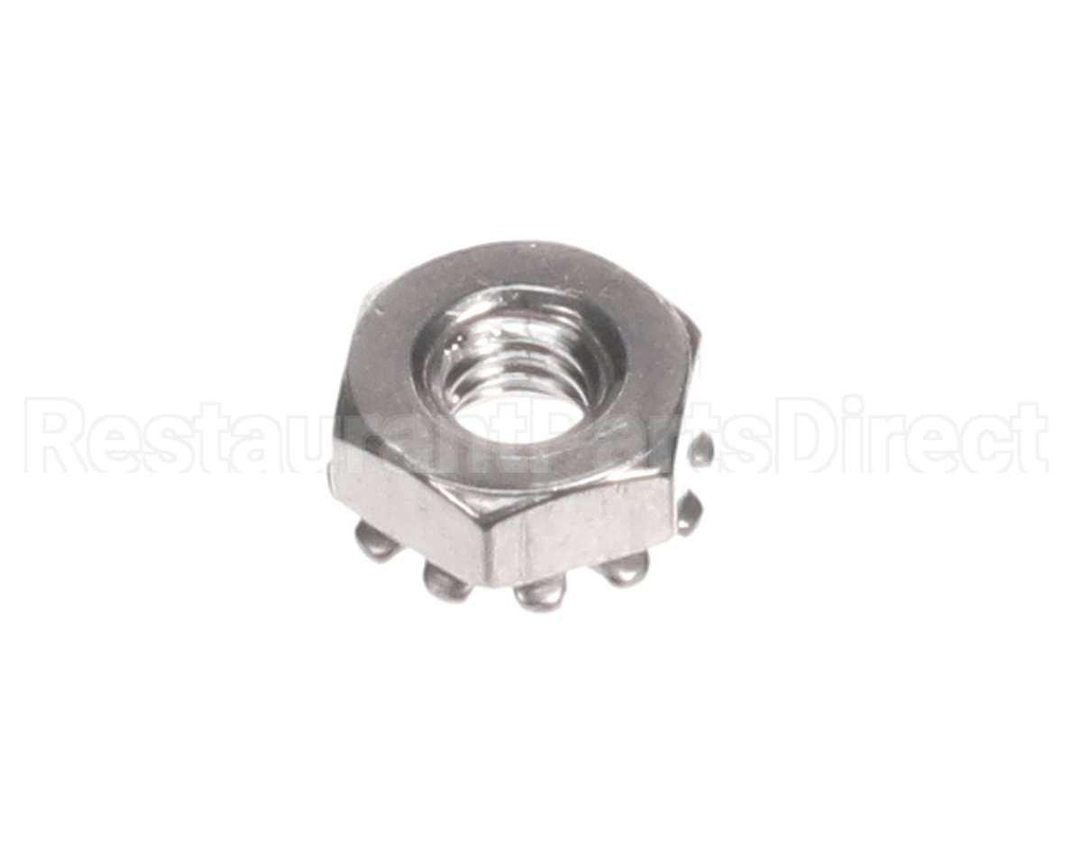 NUT276 Bki Nut, 8-32 Washered Locknut