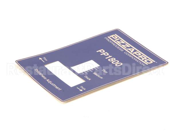 OPROPP180010 Doughpro Proluxe Overlay Thickness Adj. Pp1800