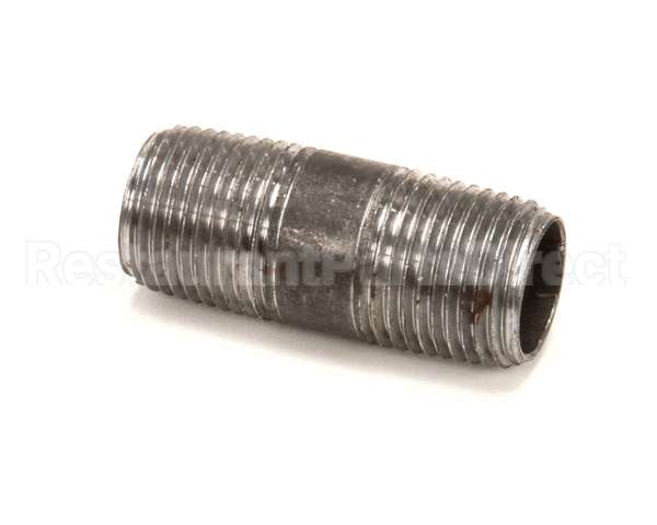 P7037093 Pitco Nipple,Black 1/2 X 2