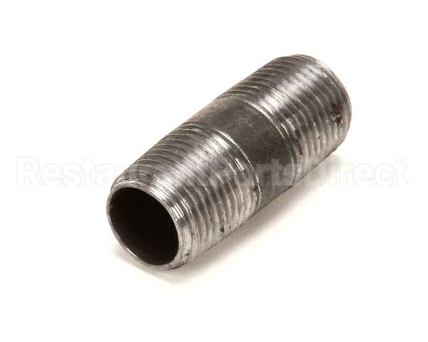 P7037093 Pitco Nipple,Black 1/2 X 2