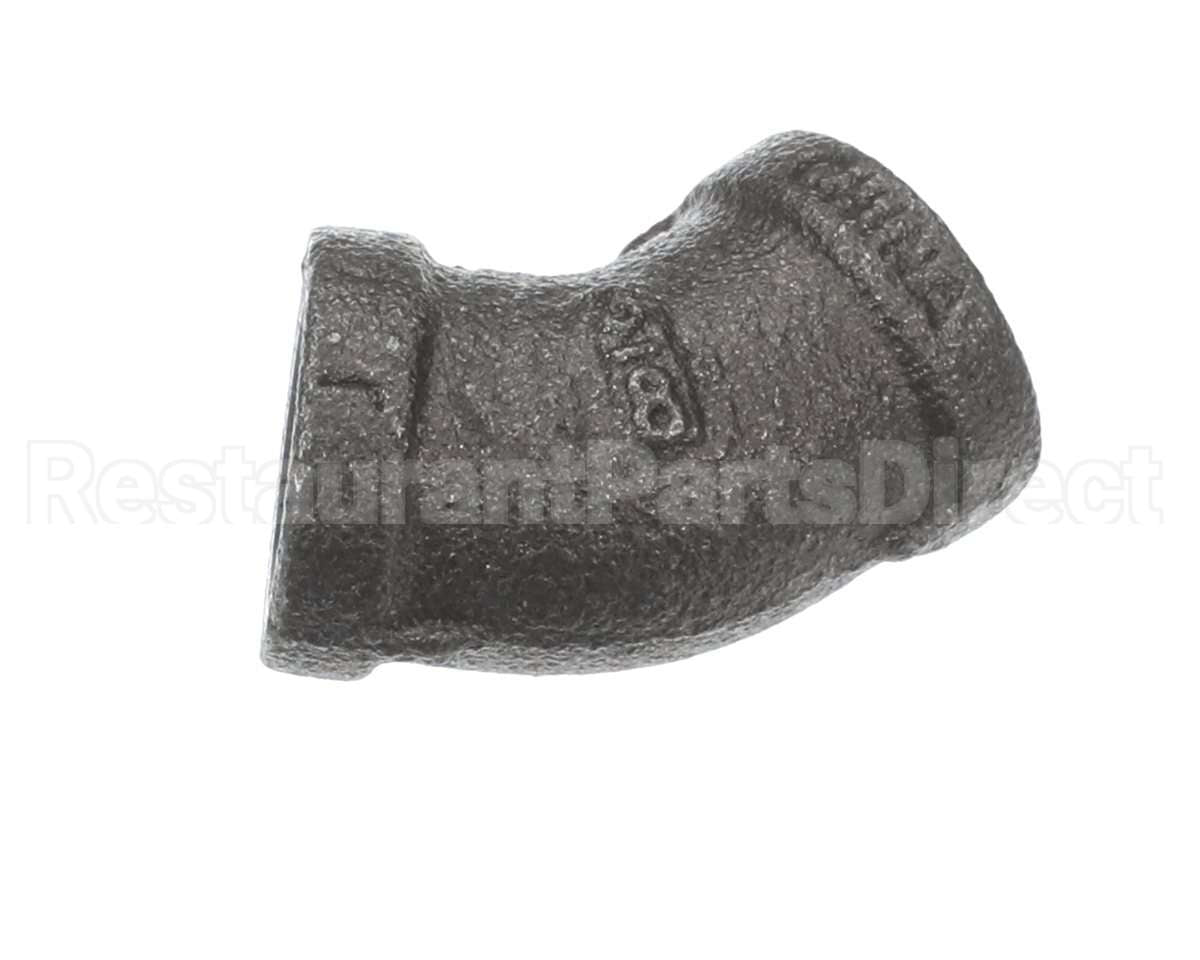 P7037720 Pitco Elbow,Blk 45 3/8