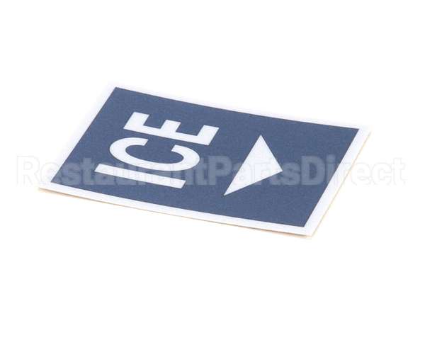 PD502622 Follett Label,Ice Disp Cvr Lvr