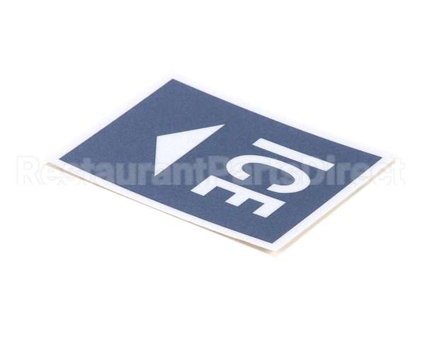 PD502622 Follett Label,Ice Disp Cvr Lvr