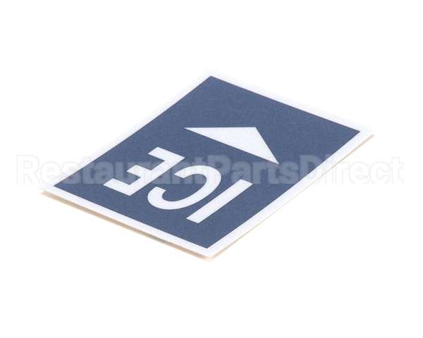 PD502622 Follett Label,Ice Disp Cvr Lvr