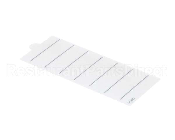 PE-25740 Alto Shaam Panel,Overlay,Insert,Menu Card