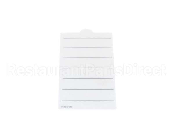 PE-25740 Alto Shaam Panel,Overlay,Insert,Menu Card