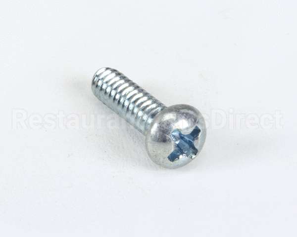 PP10689 Pitco Screw,6-32 X 1/2 Rdh Phillips Zn