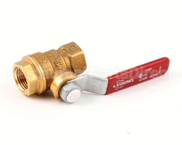 PP10945 Pitco Valve,Wtr 3/8 Ball Brass