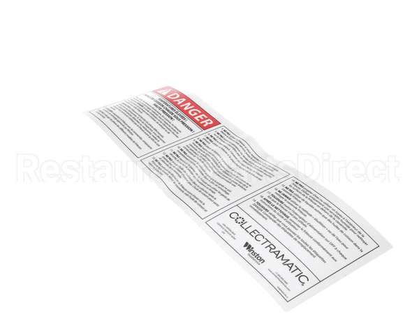 PS1319 Winston Label Danger Backsplash Fr Can