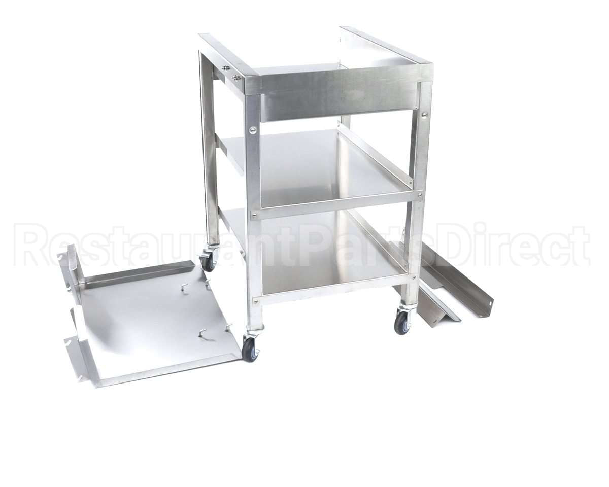 PS1682 Winston Tray Cart - With Basket Stand