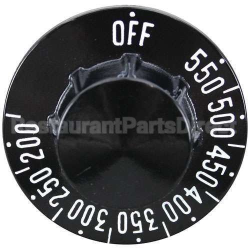 PT60159801-C Compatible Pitco Dial 2-1/4 D, Off-550-200