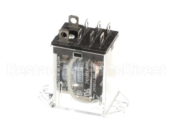 R0197 Bki Relay, Dpdt, 110/120V Flanged