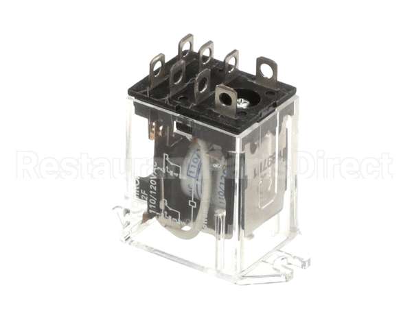 R0197 Bki Relay, Dpdt, 110/120V Flanged