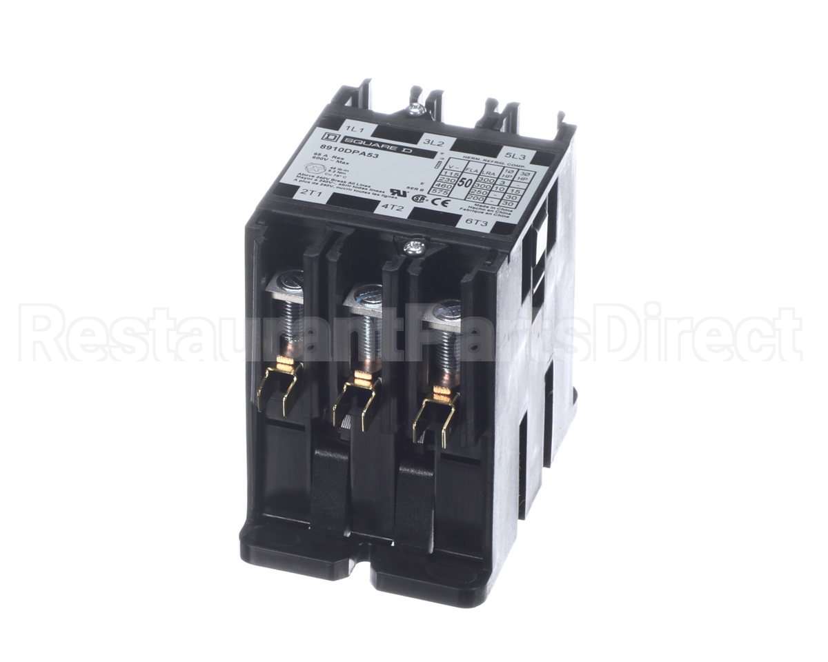 R08600 Aaon 3Pole 50Amp 24V Contactor