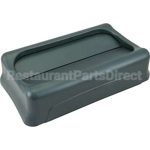 RBMD1829400 Compatible Rubbermaid Slim Jim Swing Lid Green