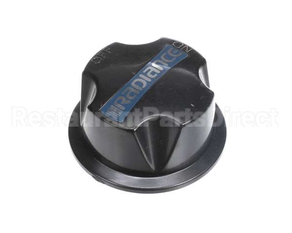 RCP1027 Turbo Air Knob, On/Off, Black, Range