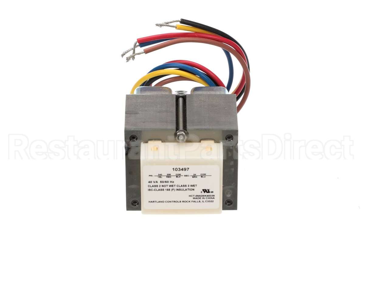 RZ103497 Reznor Repl Trfm,208/240/24V,40Va,50/60Hz